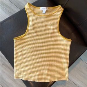 Topshop ribbed crop top